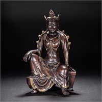 Agarwood Buddha statue