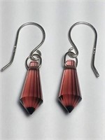 STERLING SILVER EARRINGS HANDMADE MARKED .925