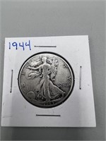 1944 Walking Liberty Silver Half Dollar