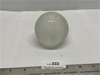 Glass World Globe Paper Weight