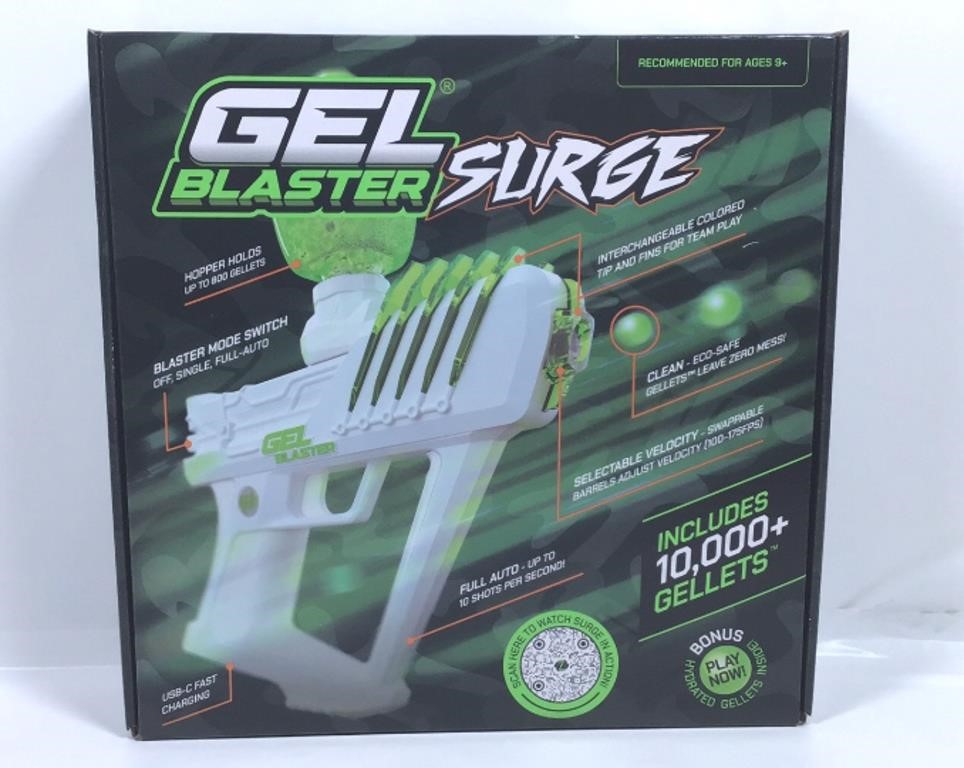 New Gel Blaster Surge Toy