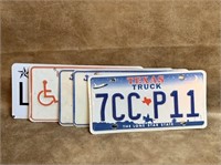Selection of License Plates