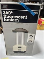 Sears Fluorescent Camping Lantern in Box