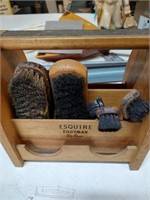 Esquire Shoe Shine Kit and Contents