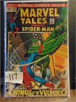 Vintage Marvel Tales Staring Spider Man Comic