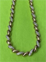 8in. Sterling Silver Necklace 29.75 Grams