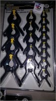 17 piece spring clamp set