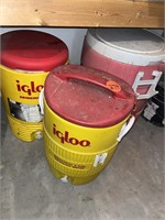 (3) Plastic Water Coolers