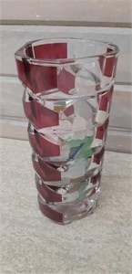 Cranberry Glass with Seaglass