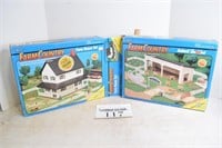 1/64 Ertl Farm Country House & Animal Shed Kit