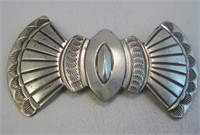 Navajo Pressed Sterling Silver Pin - Tested
