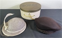 Vintage Women’s Hats w/ Box (2)