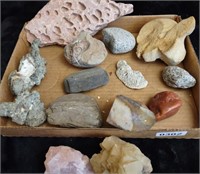 Quartz, Fossils, Vesicular Stone & Other Rocks