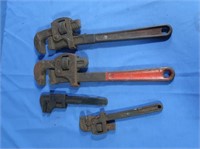 4 Pipe Wrenches