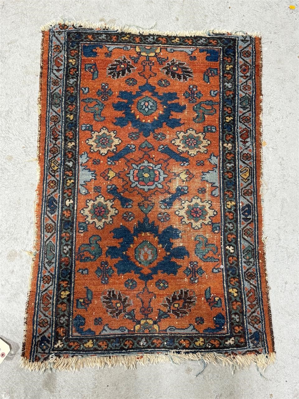 Antique Oriental Rug 30" X 45"