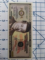 Chavez novelty banknote