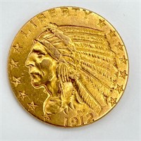 5 Dollar Indian Gold Coin