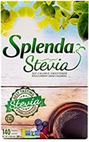 New 3 Pack- SPLENDA Stevia Zero Calorie Sweetener