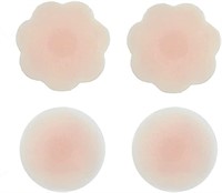 New 2 pairs silicone Nipple covers