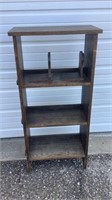 Beautiful Vintage small Wood Bookshelf