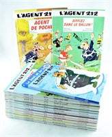 Agent 212. Lot de 15 volumes dont 3 en Eo