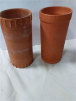 2 clay wine  chillers