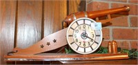 HOWARD CANNON MANTLE CLOCK - ELECTRIC -
