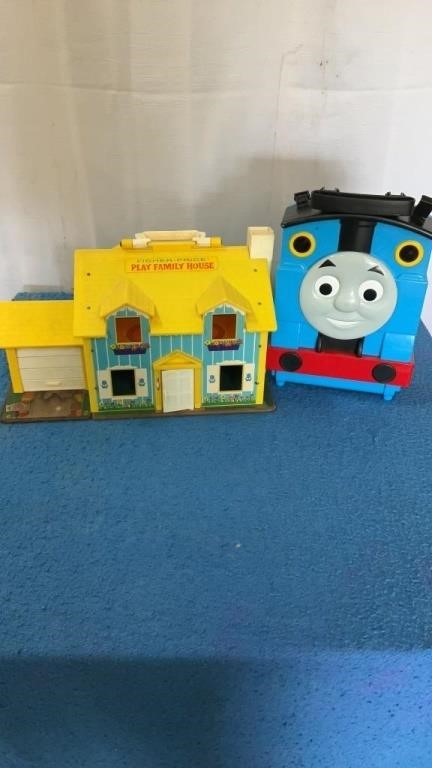 Fisher-Price Play House & Thomas the Train Storage