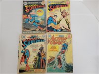 Vintage Superman comics