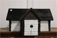 WOODEN BIRD HOUSE