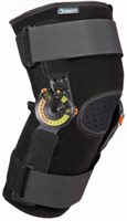 New, Hinged ROM Knee Brace with Side Stabilizers