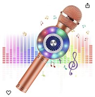 Karaoke Microphone for Kids, FISHOAKY Wireless