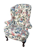 HIGH QUALITY CHIPPENDALE WINGBACK CHAIR