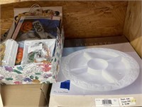 Napkins & Gift Bags & 5-Section Platter