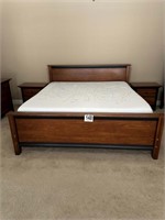 King Size Bed With (2) Night Stands(Master Br)