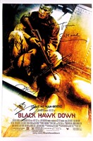 Autograph Black Hawk Down Poster