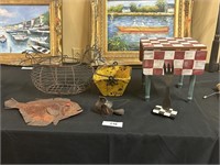 Assorted Nautical And Other Home Decor