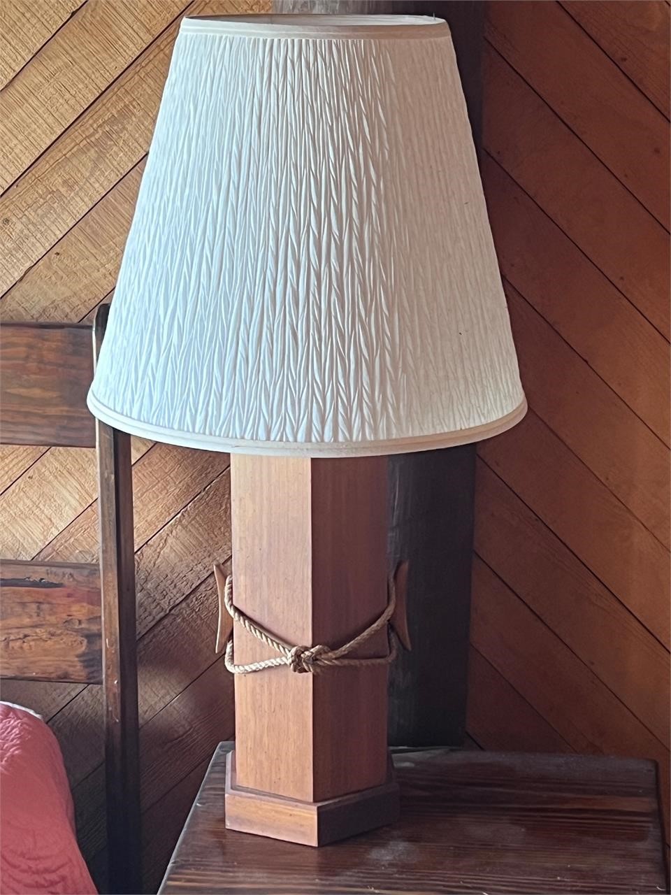 Vintage lamp nautical
