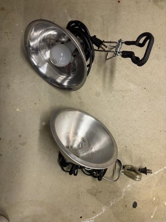 2 Clamp Lamps