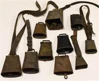 Vintage Cow Bell Lot