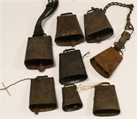 Vintage Cow Bell Lot