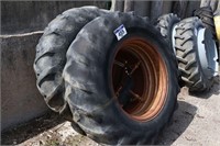 PAIR OF FIRESTONE 18.4X34 DUALS