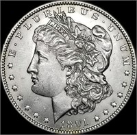 1891-P US Morgan Silver Dollar BU from Set