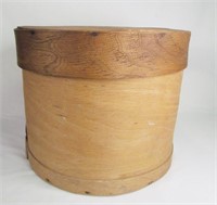 Vintage Wood Round Cheese Box