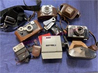 Vintage Camera Lot (Minolta A2, Argus, Tower 10B)