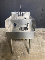 Stainless Steel Blender Station with Dump Sink