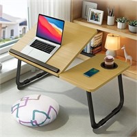 WF6463  Soontrans Lap Desk for Bed Walnut