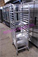 1X, 20.5"X26"X69"H 20 SLOT. ALUM PORTA TRAY RACK