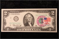 1976  US $2 Bank Note