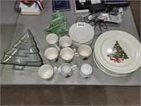 LOTS OF CHRISTMAS DISHES